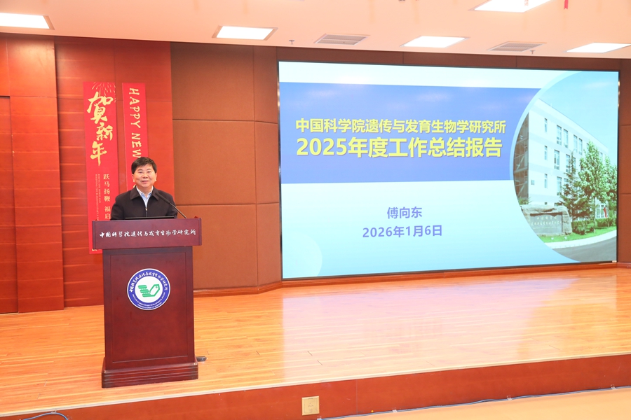 遗传发育所召开2025年度工作总结暨表彰大会